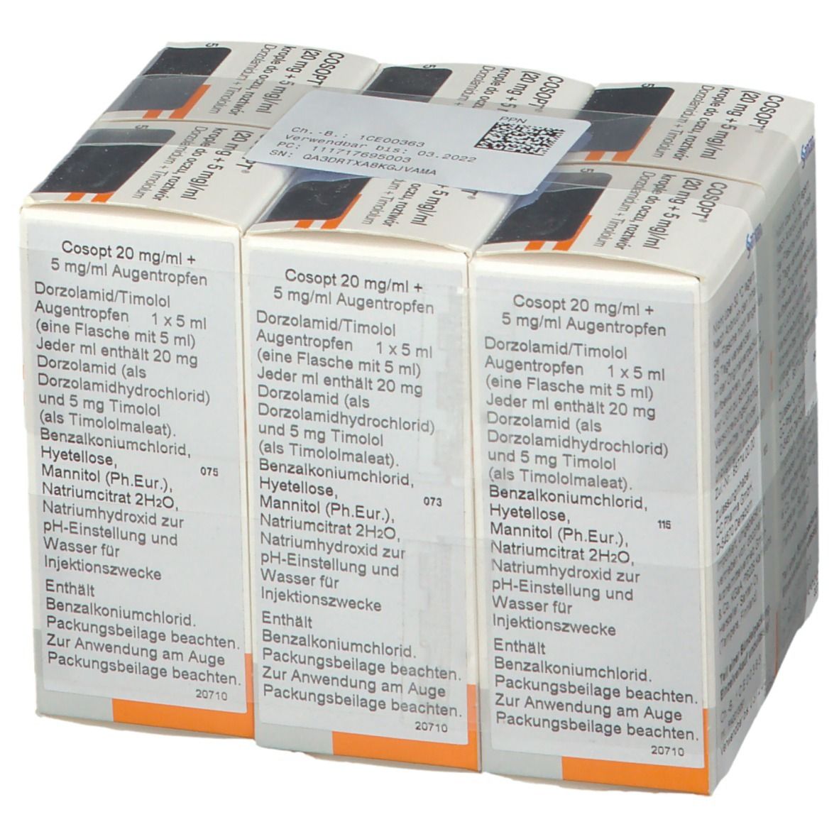 Cosopt® 20 mg/ml