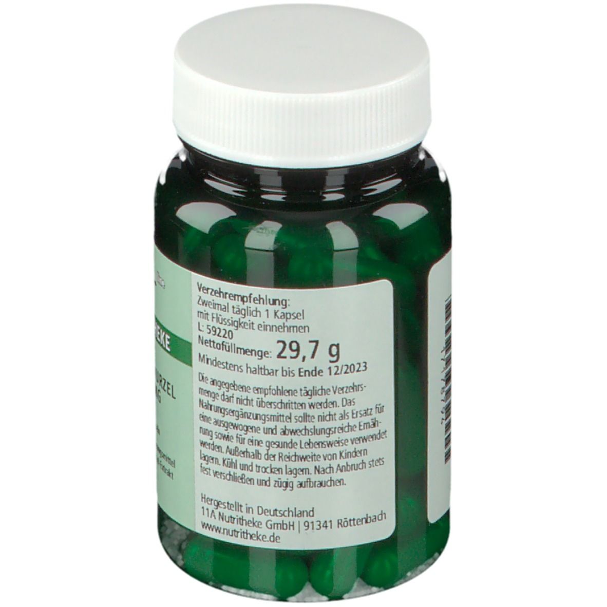 Enzianwurzel 400 mg Kapseln