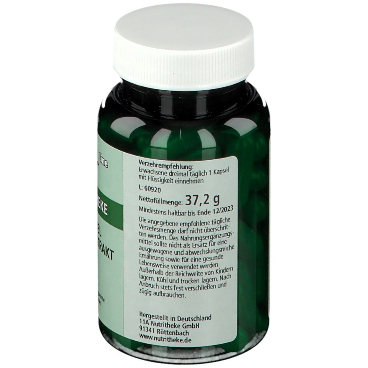 Fenchel 500 mg Extrakt Kapseln