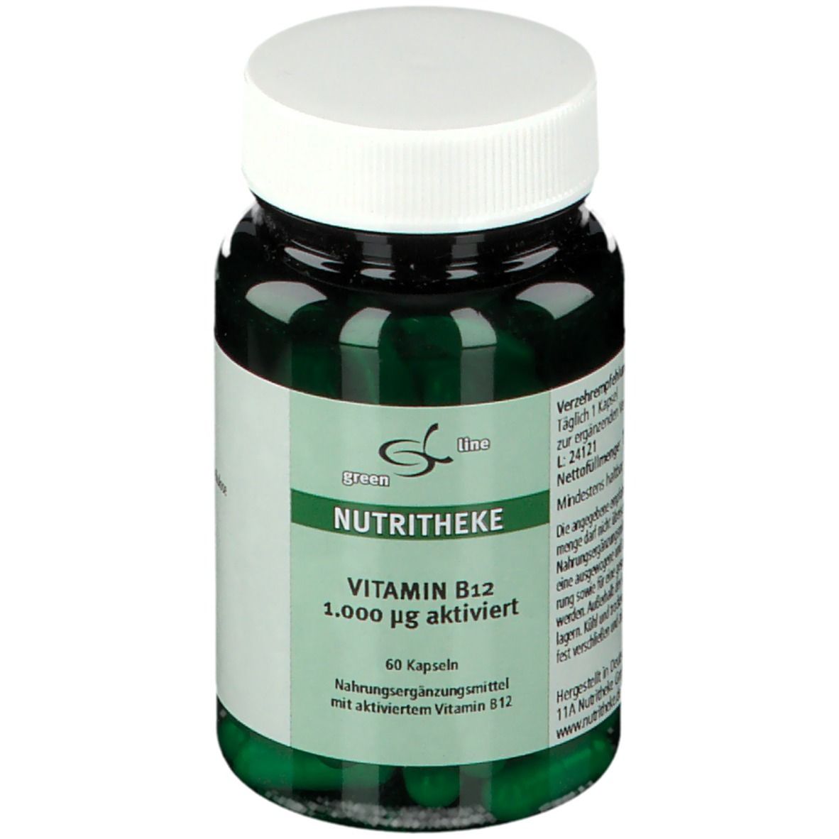 green line Vitamin B12 1.000 μg aktiviert