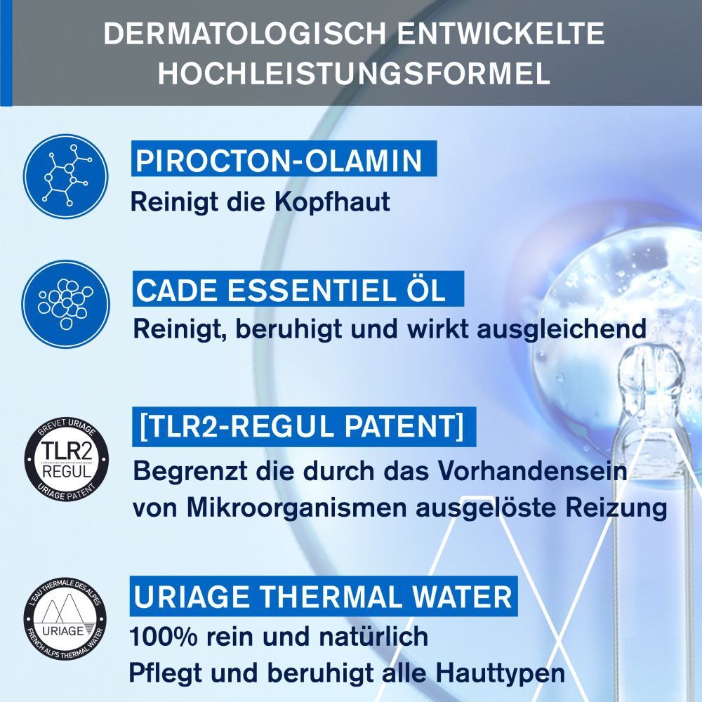 URIAGE DS HAIR regulierende Anti-Schuppen-Lotion