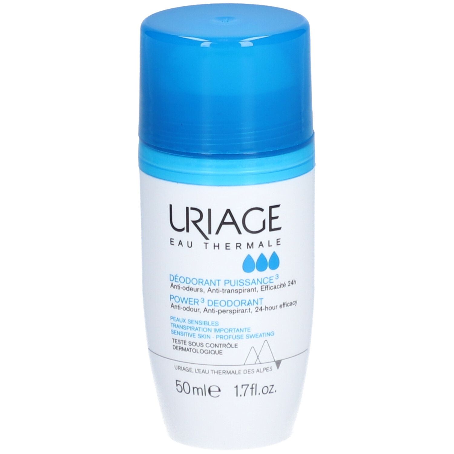 URIAGE DEODORANT POWER 3 ROLL-ON