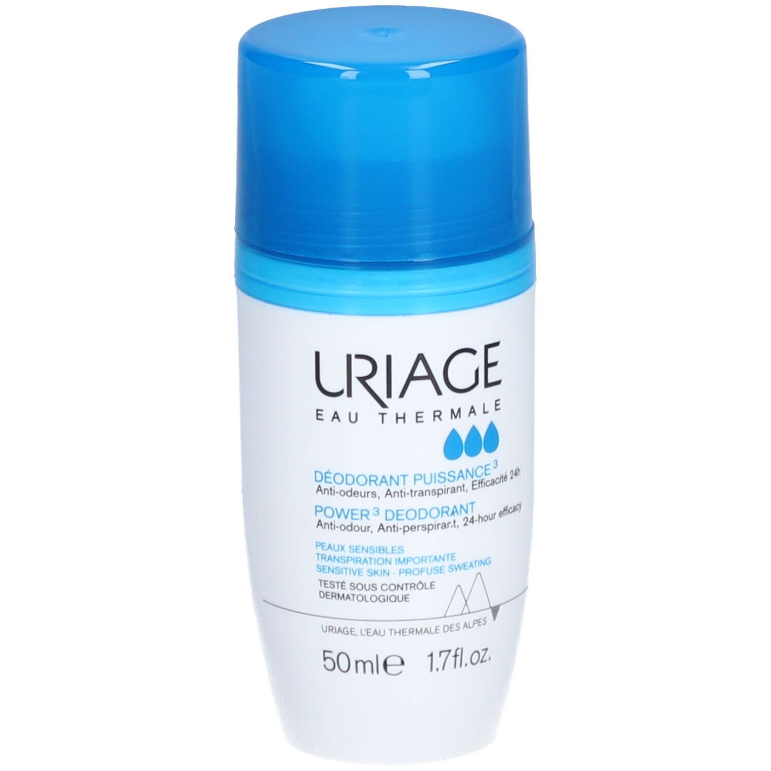 URIAGE DEODORANT POWER 3 ROLL-ON