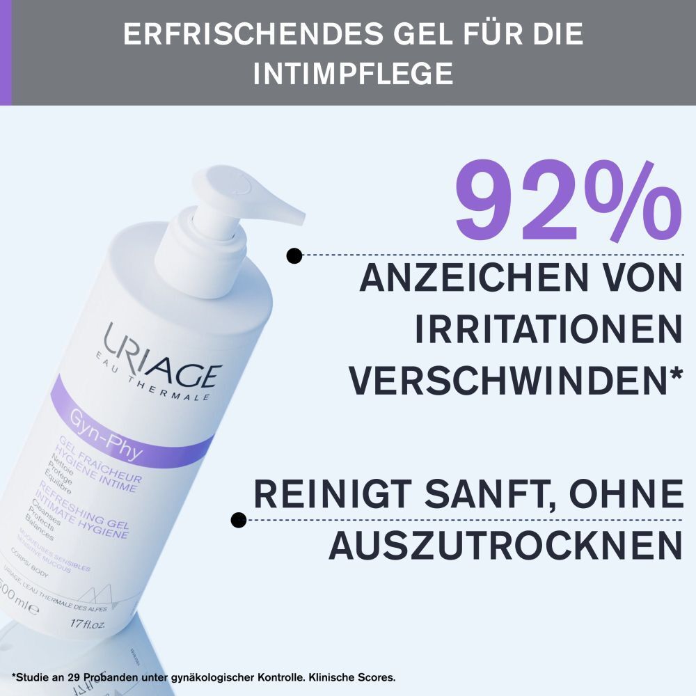 URIAGE GYN-PHY ERFRISCHENDES GEL INTIMPFLEGE SEIFENFREI