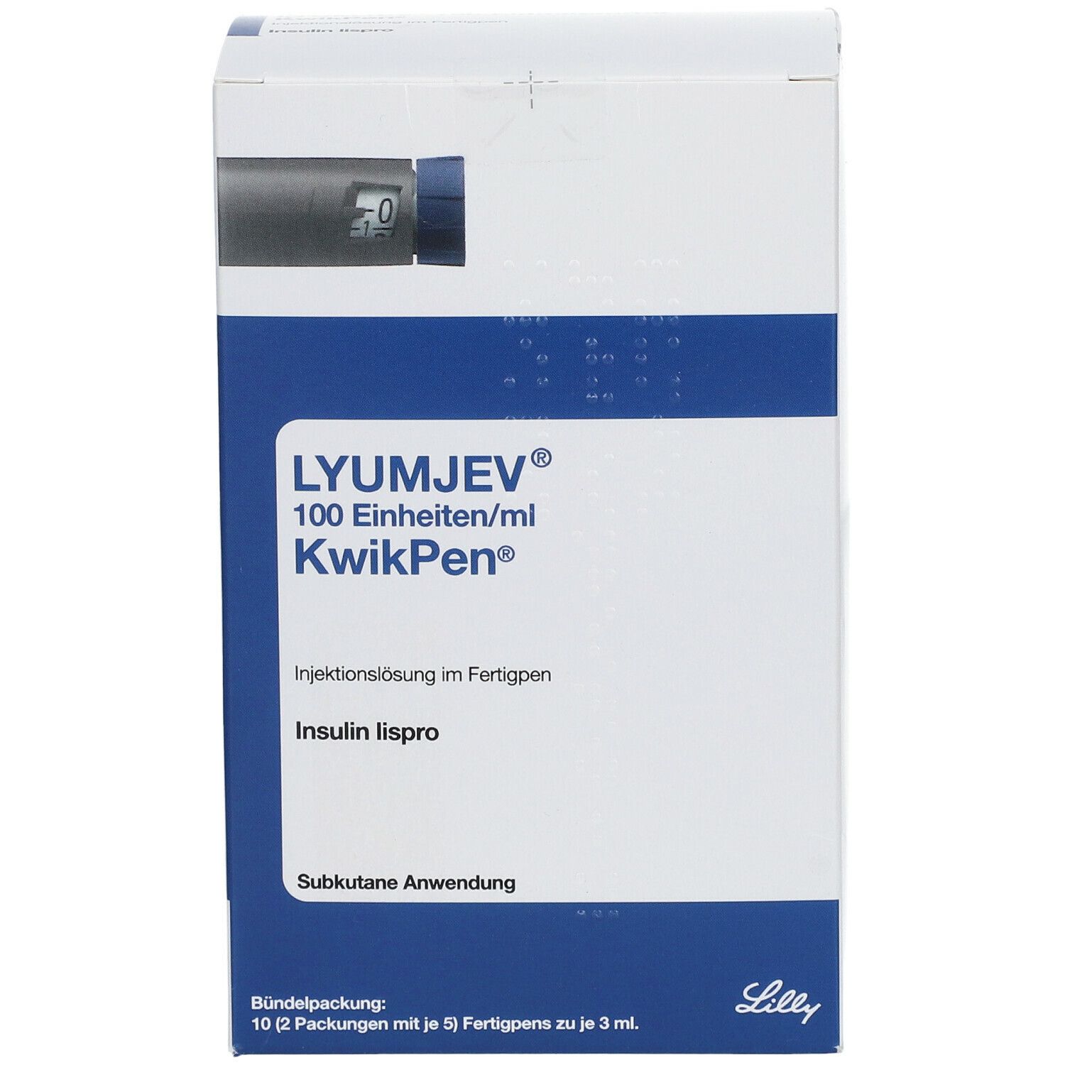 LYUMJEV 100 E/ml KwikPen Inj.-Lsg.im Fertigpen