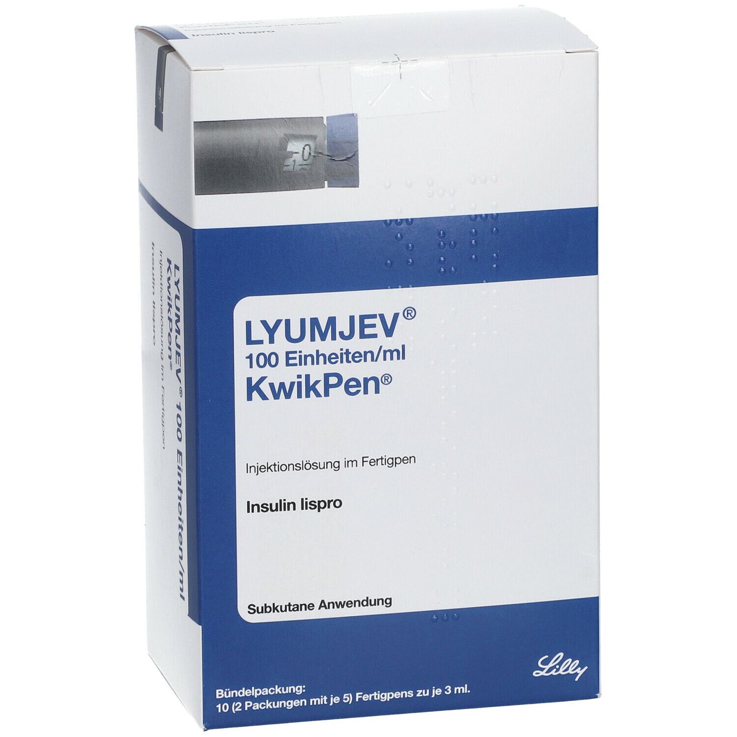 LYUMJEV 100 E/ml KwikPen Inj.-Lsg.im Fertigpen