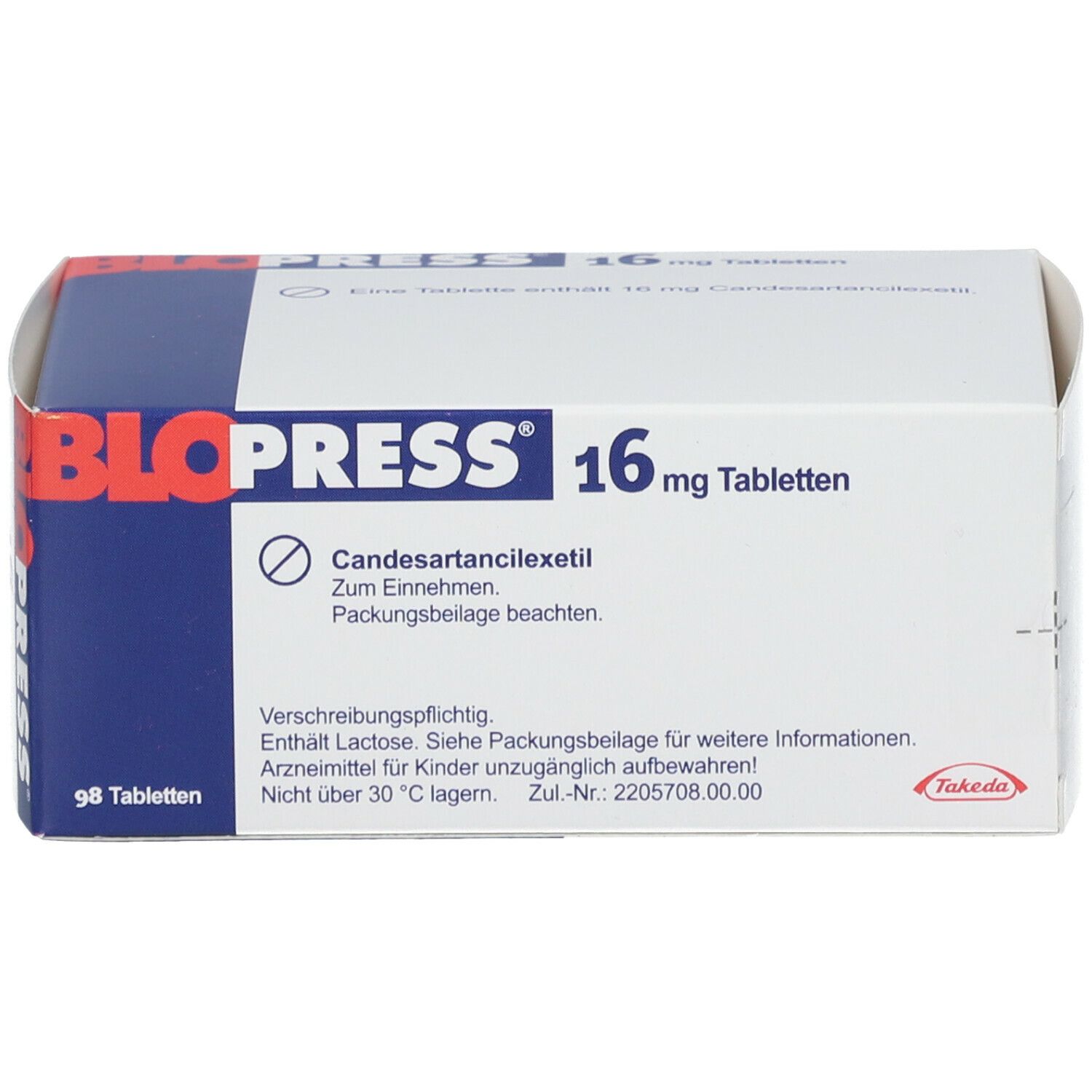 BLOPRESS 16 mg Tabletten