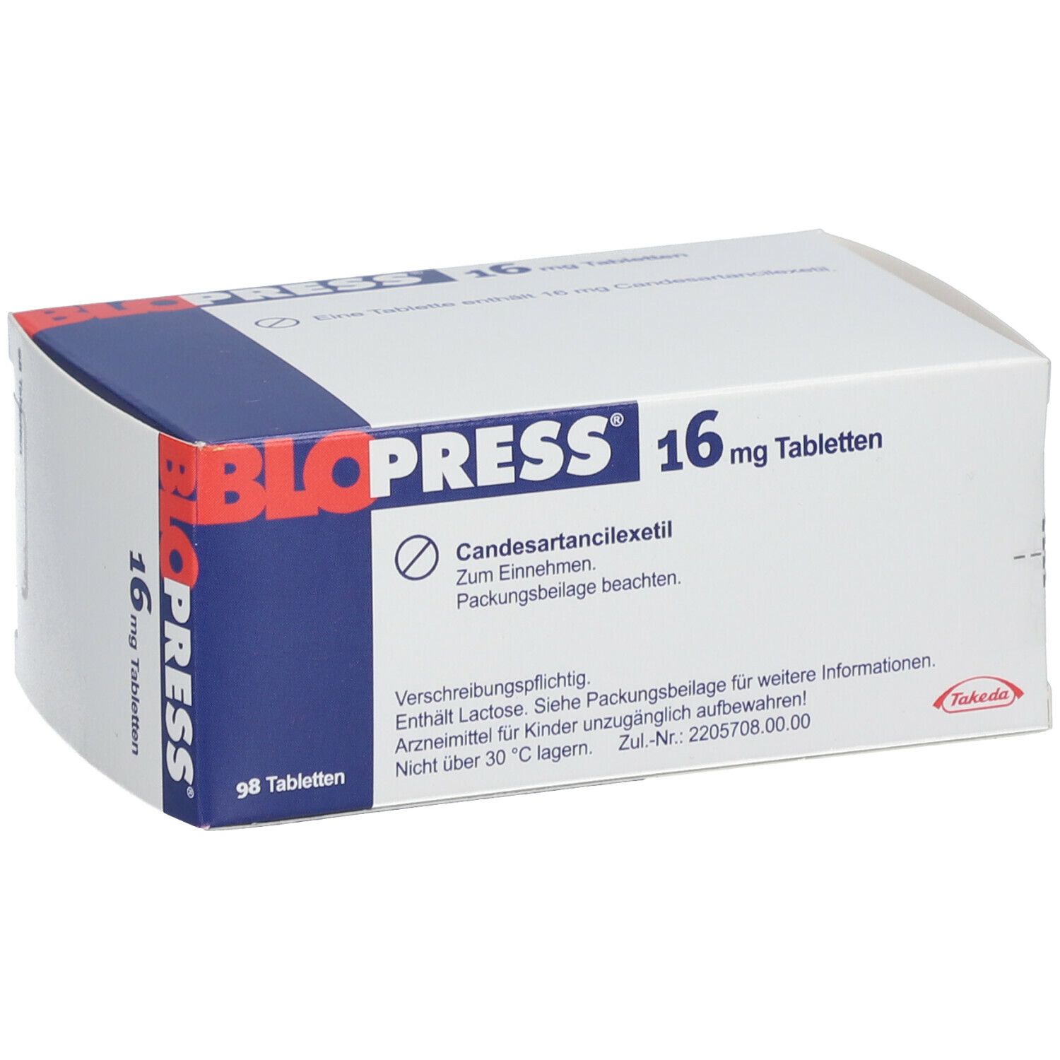 BLOPRESS 16 mg Tabletten