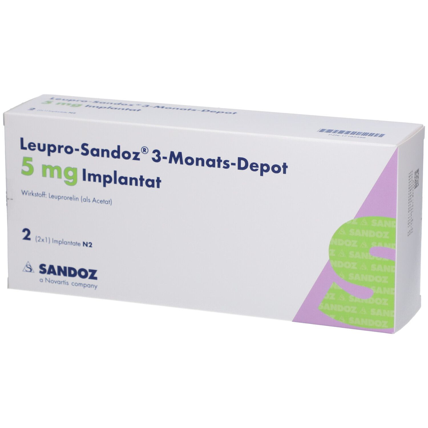 LEUPRO-Sandoz 3-Monats-Depot Implantat i.e.F.-Spr.