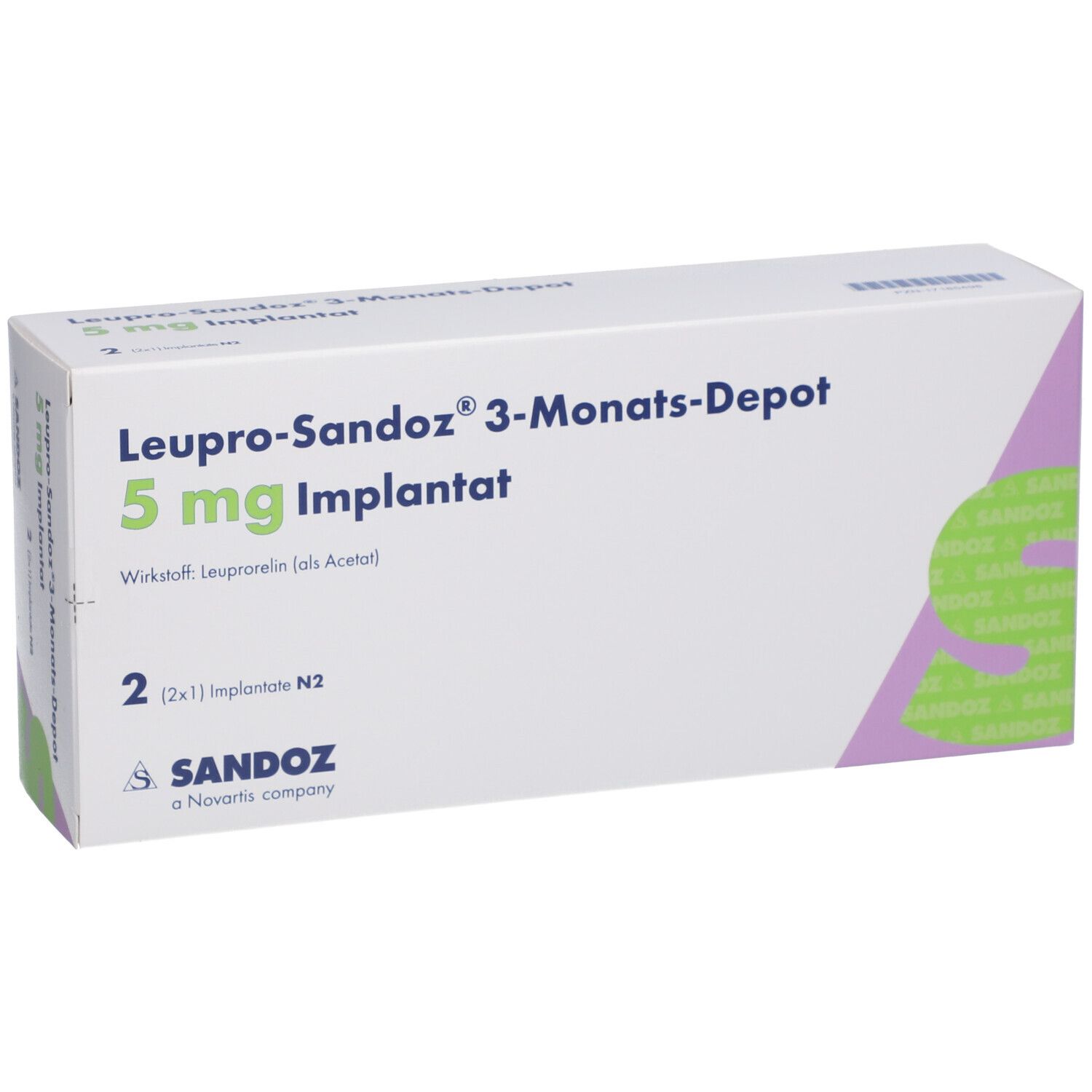LEUPRO-Sandoz 3-Monats-Depot Implantat i.e.F.-Spr.