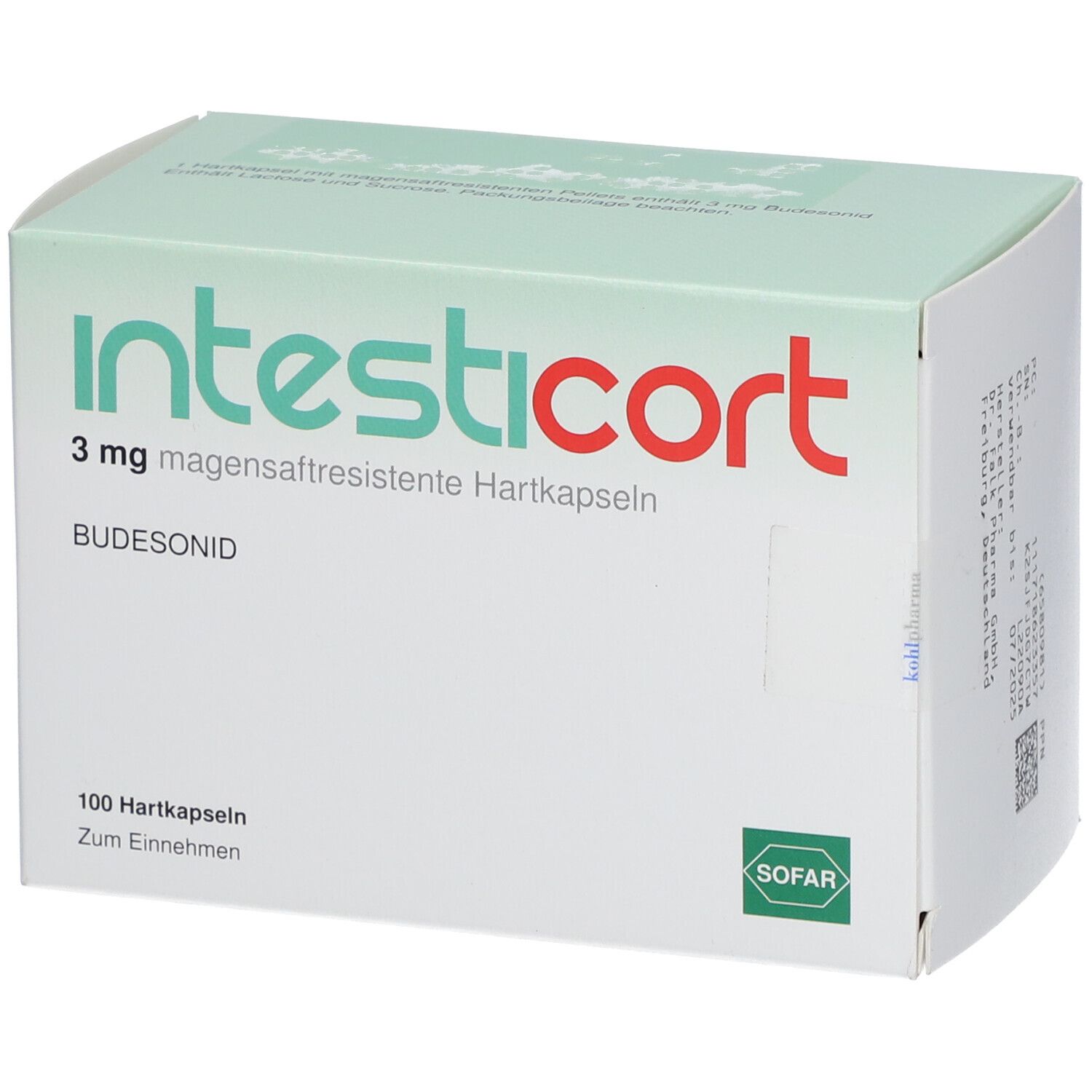 Intesticort 3 mg