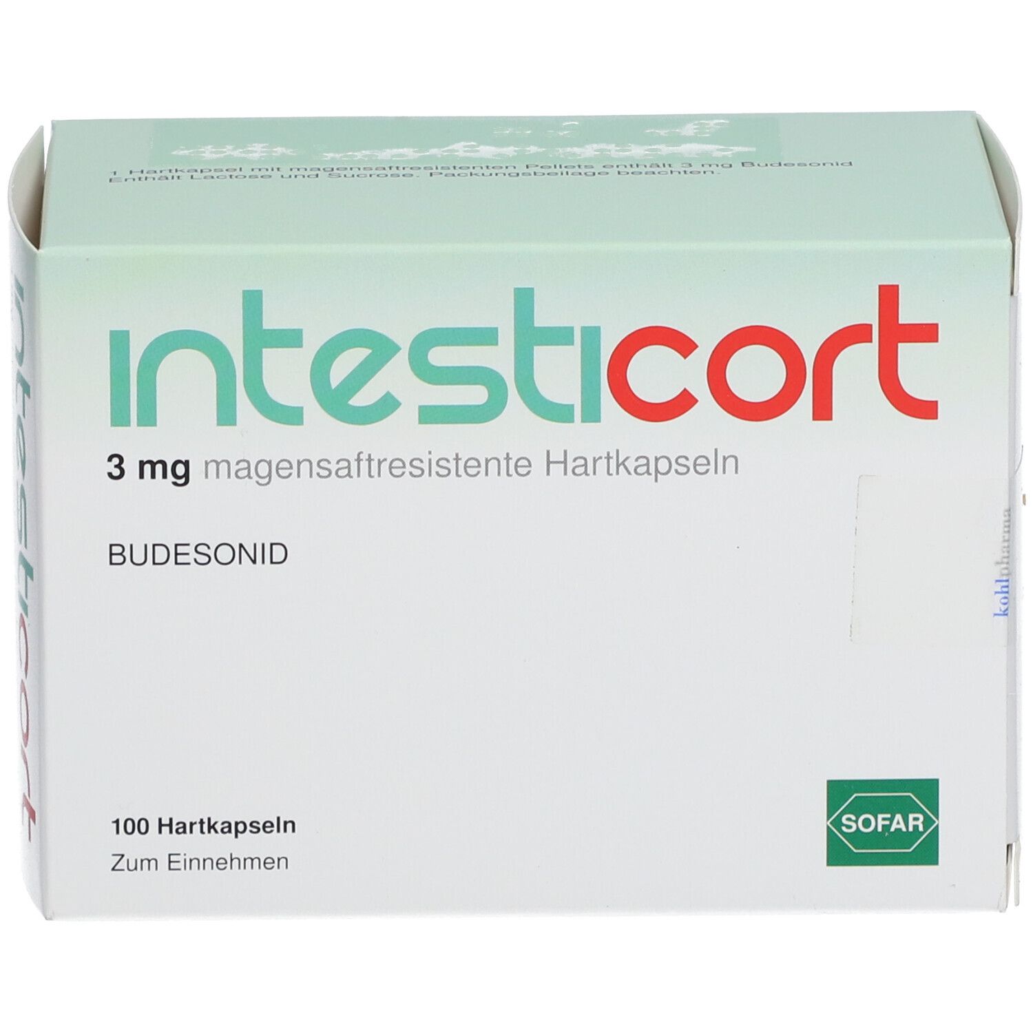 Intesticort 3 mg