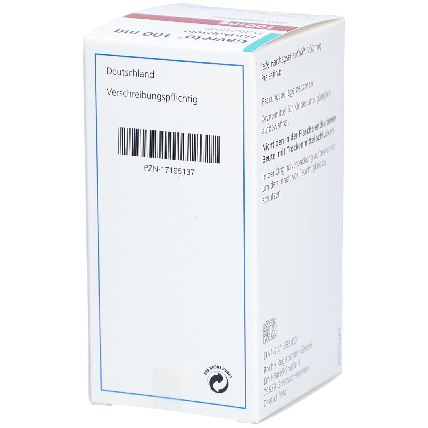 GAVRETO 100 mg Hartkapseln