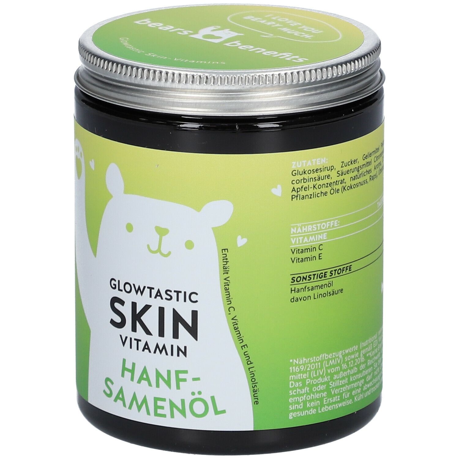 GLOWTASTIC SKIN Vitamin Hanfsamenöl