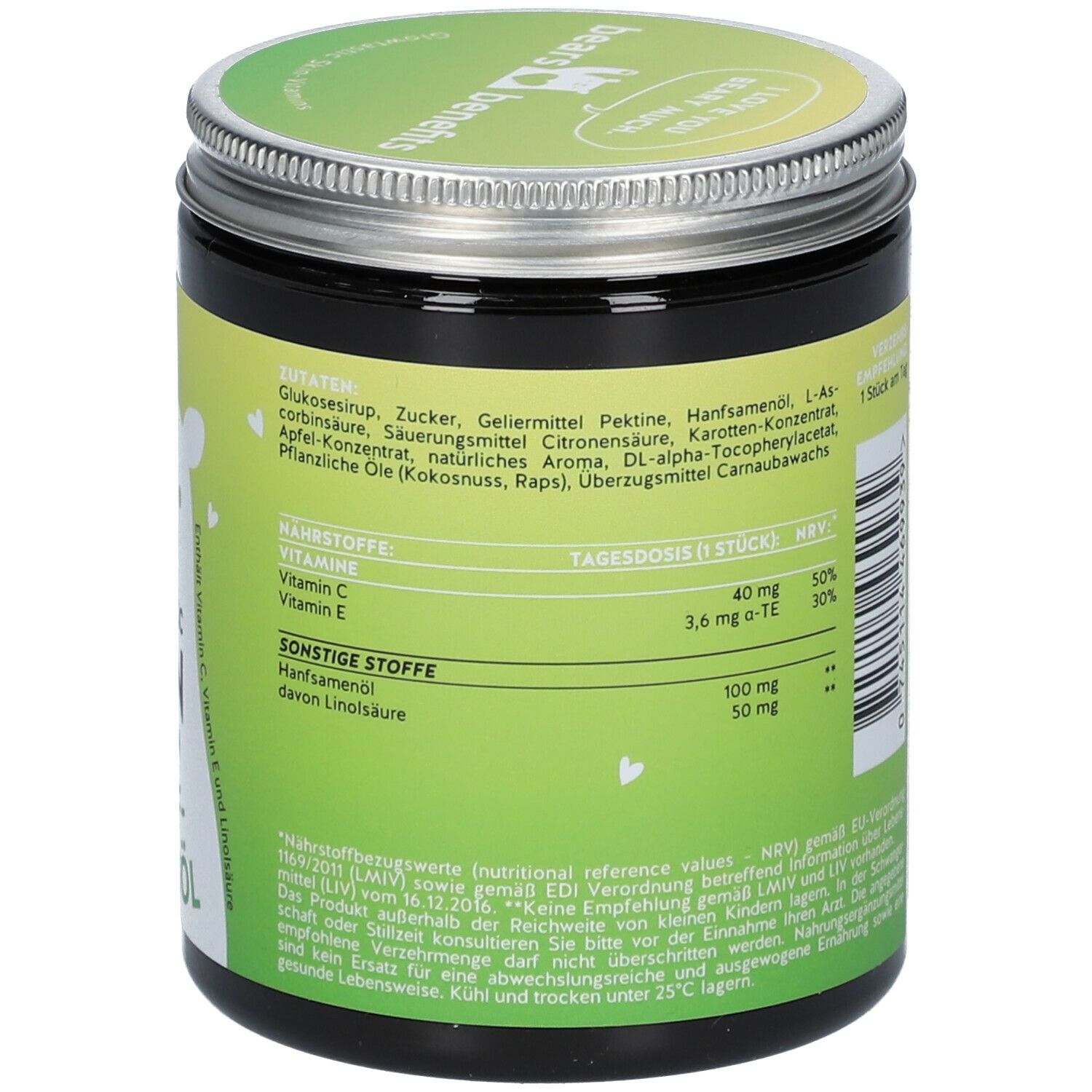 GLOWTASTIC SKIN Vitamin Hanfsamenöl