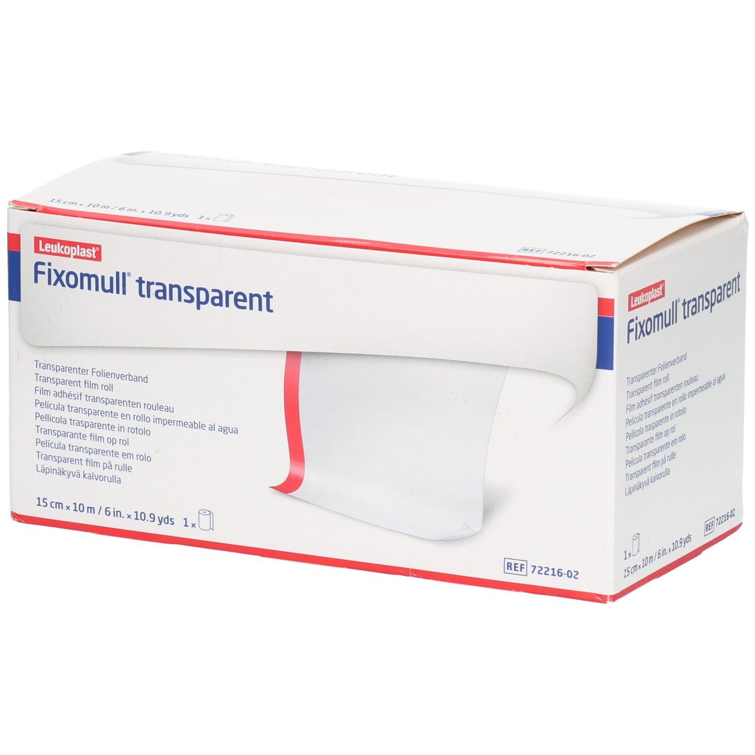 Fixomull transparent 15 cmx10 m 1 St Verband