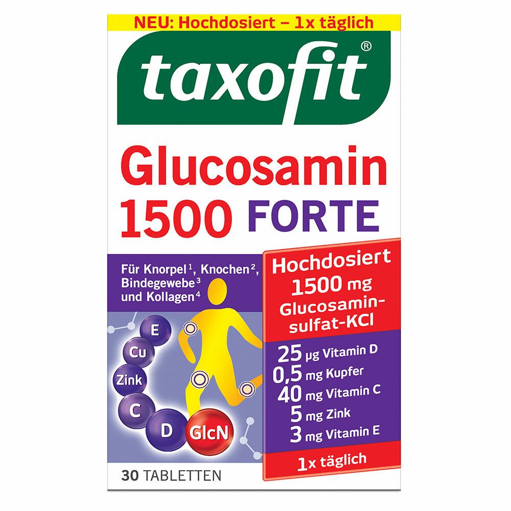 taxofit® Glucosamin 1500 Forte