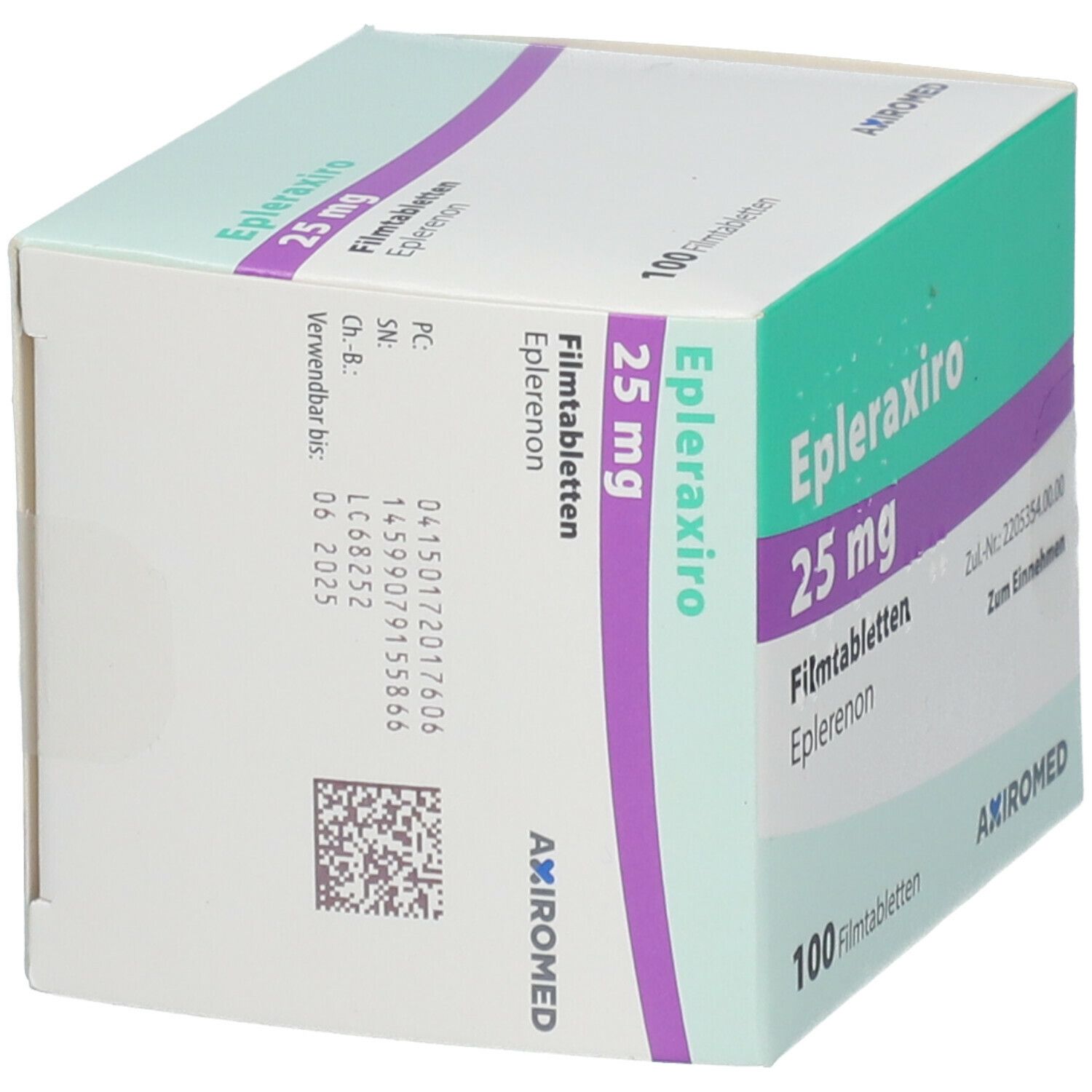 Epleraxiro 25 mg Filmtabletten 100 St