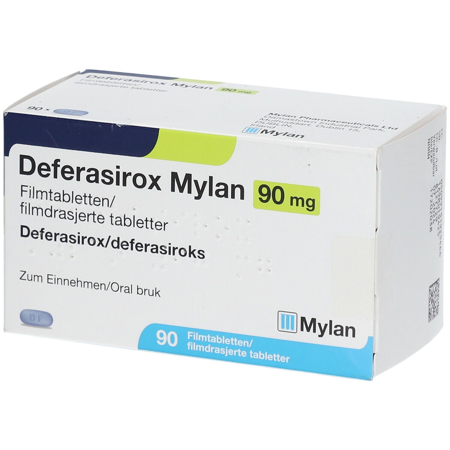 DEFERASIROX Mylan 90 mg Filmtabletten