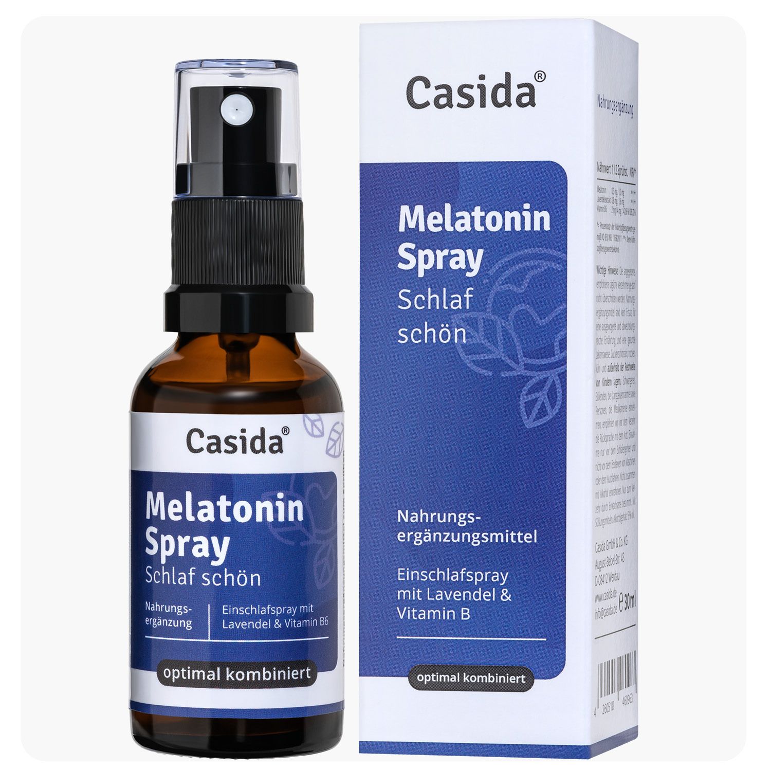 Casida® Melatonin Spray Schlaf schön