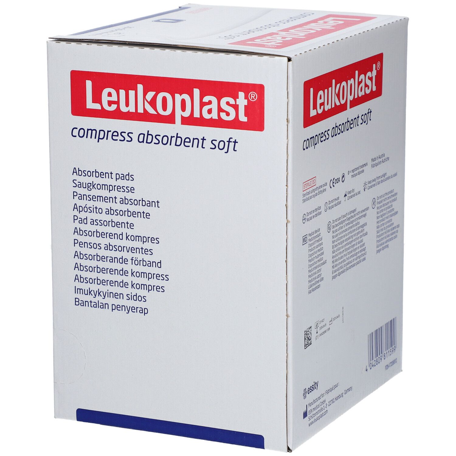 Leukoplast® compress absorbent soft 10 x 10 cm