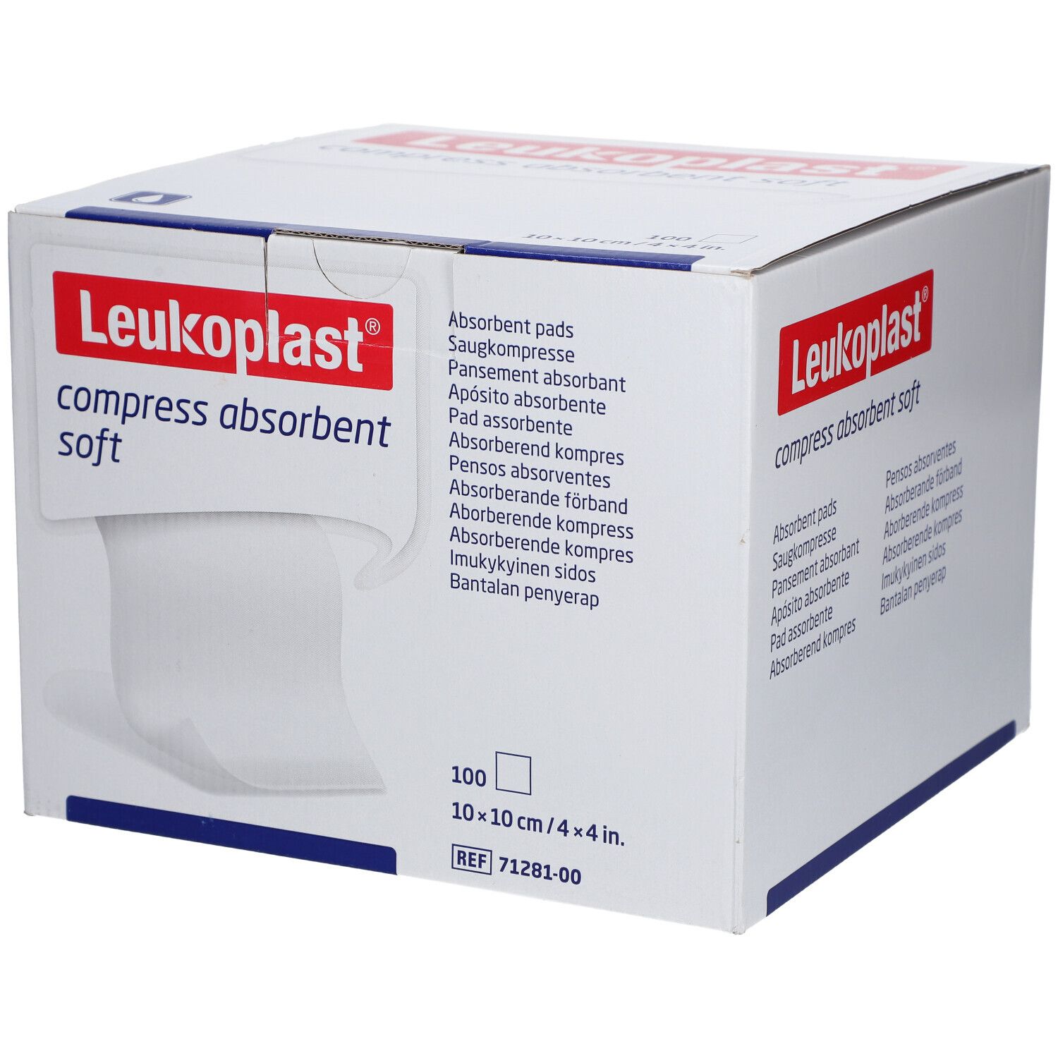 Leukoplast® compress absorbent soft 10 x 10 cm unsteril
