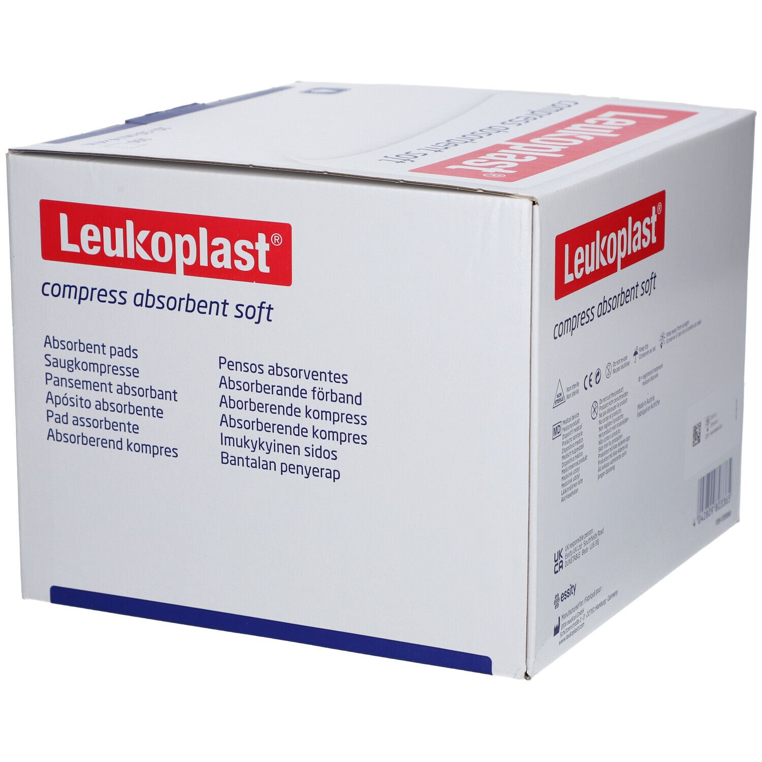 Leukoplast® compress absorbent soft 10 x 10 cm unsteril