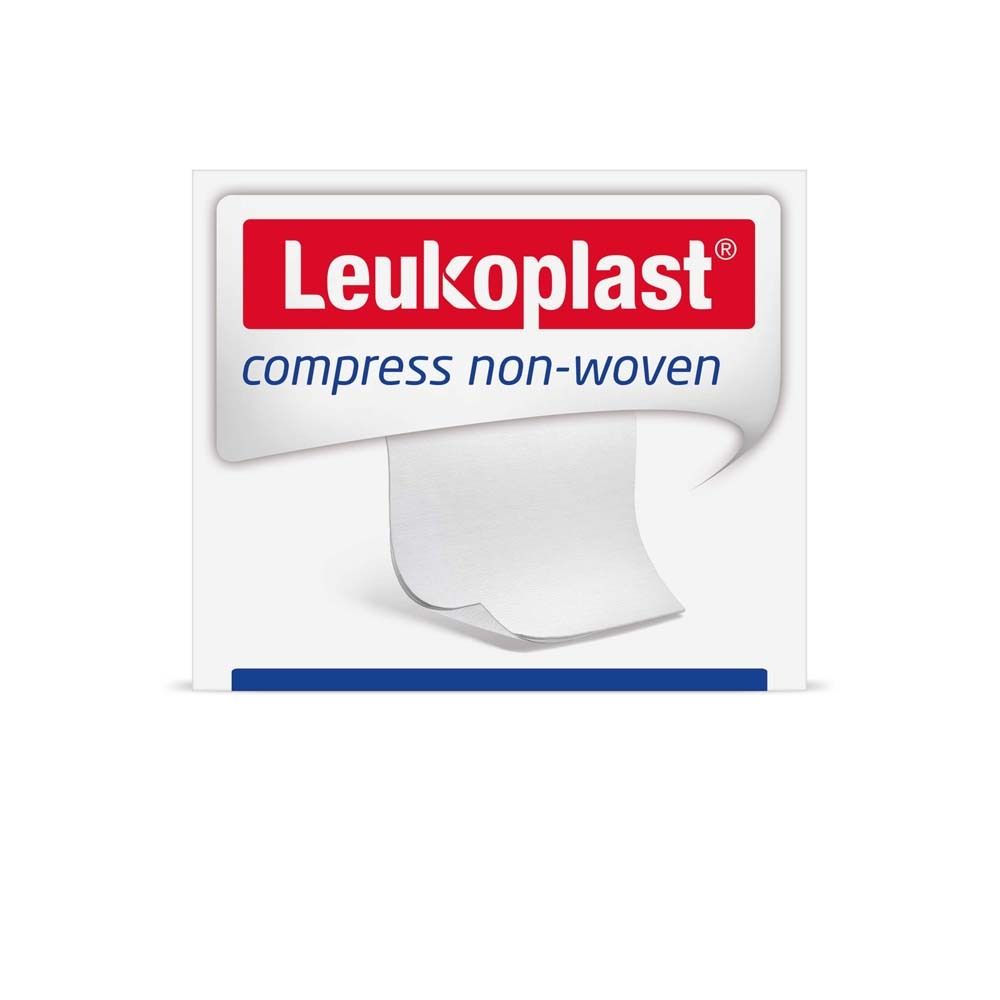 Leukoplast compress non-woven 10x10cm unste.6f 50 St Kompressen