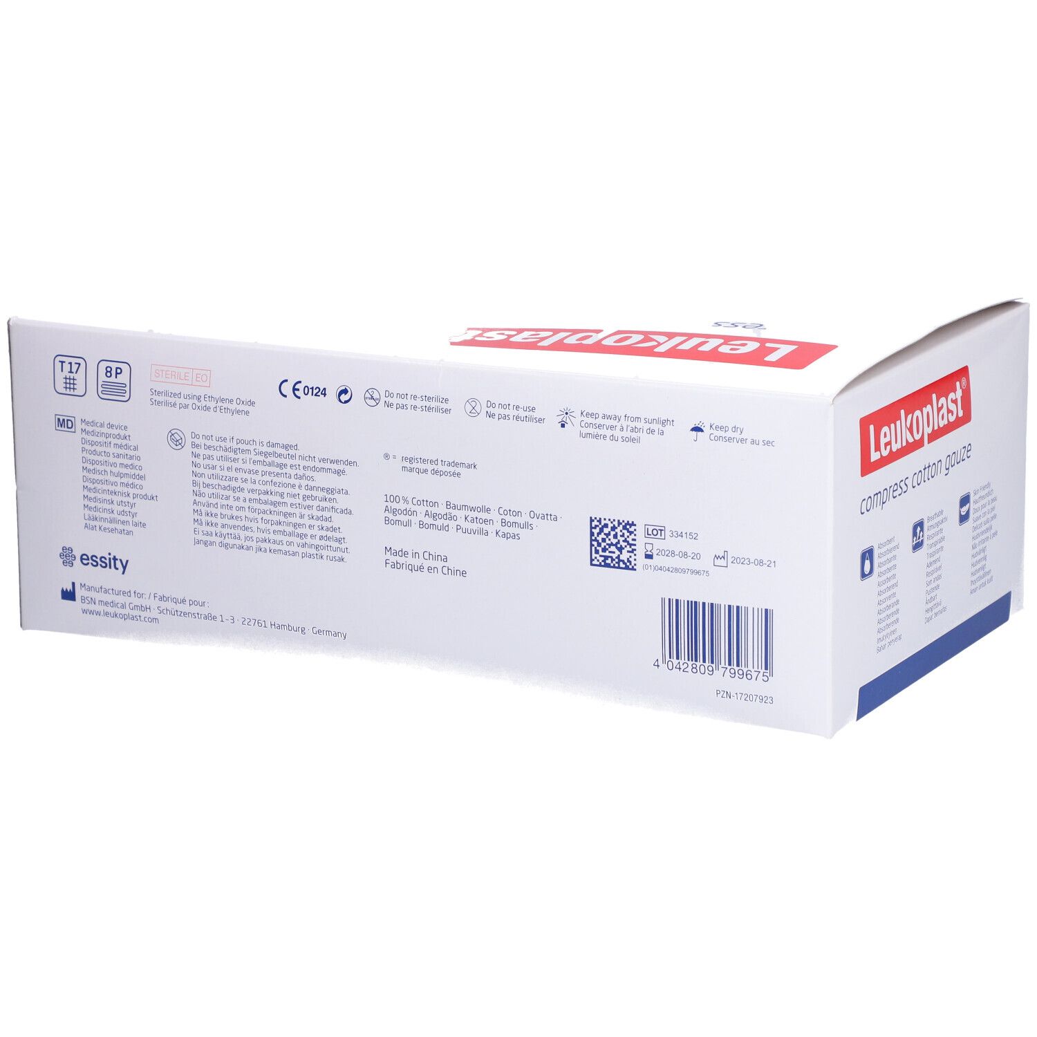 Leukoplast® compress cotton gauze