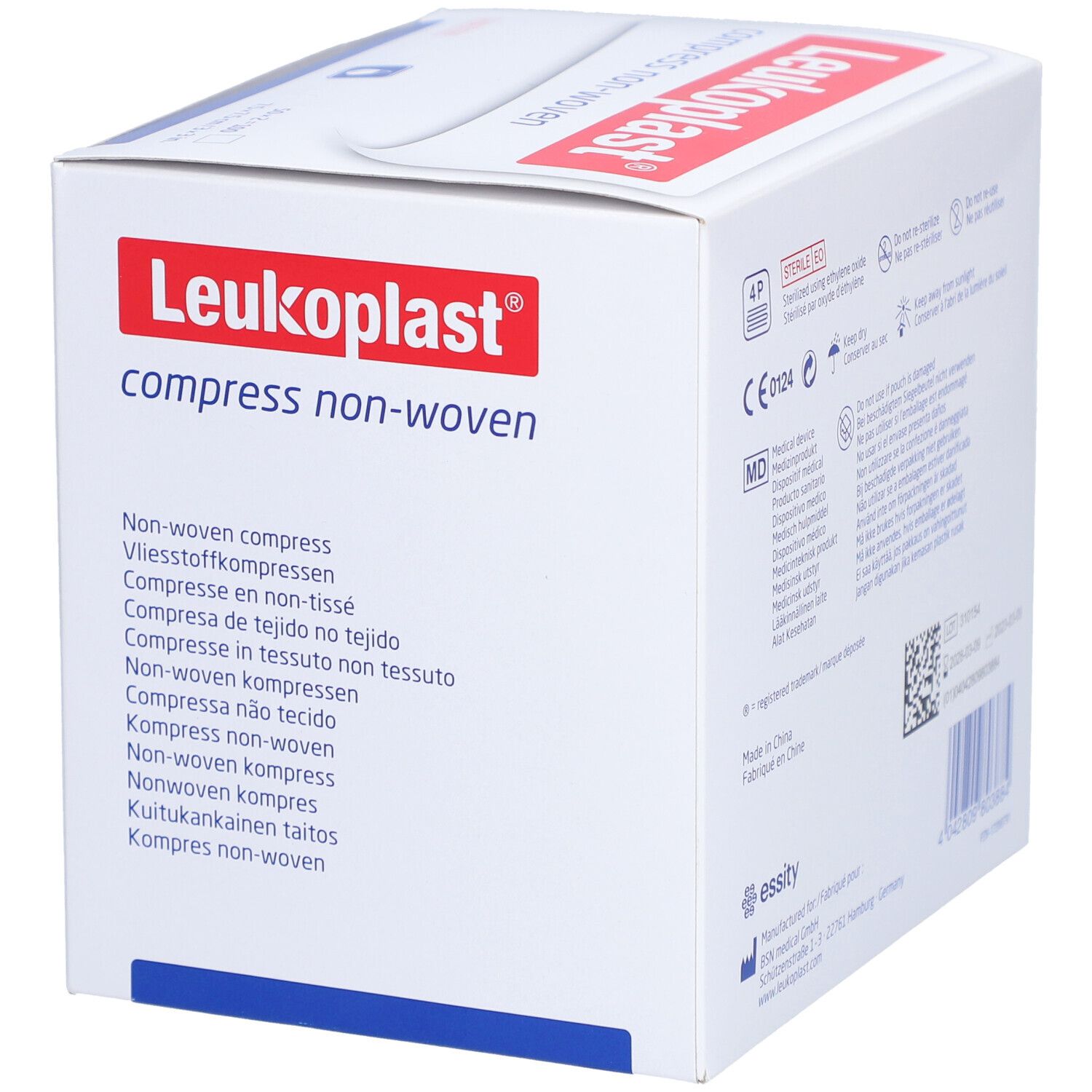 Leukoplast® Vliesstoffkompressen 7,5 cm x 7,5 cm