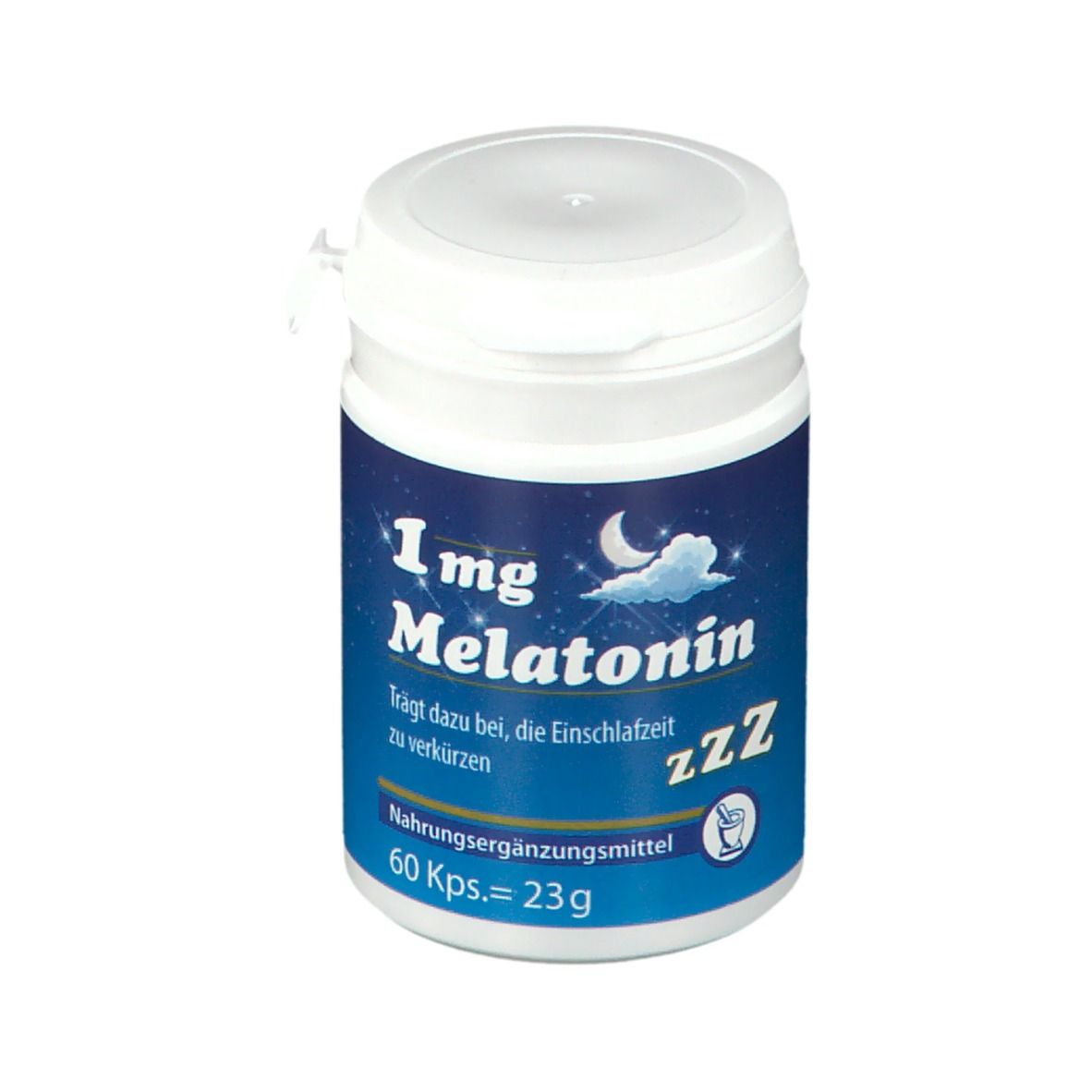 1 mg Melatonin Einschlafkapseln