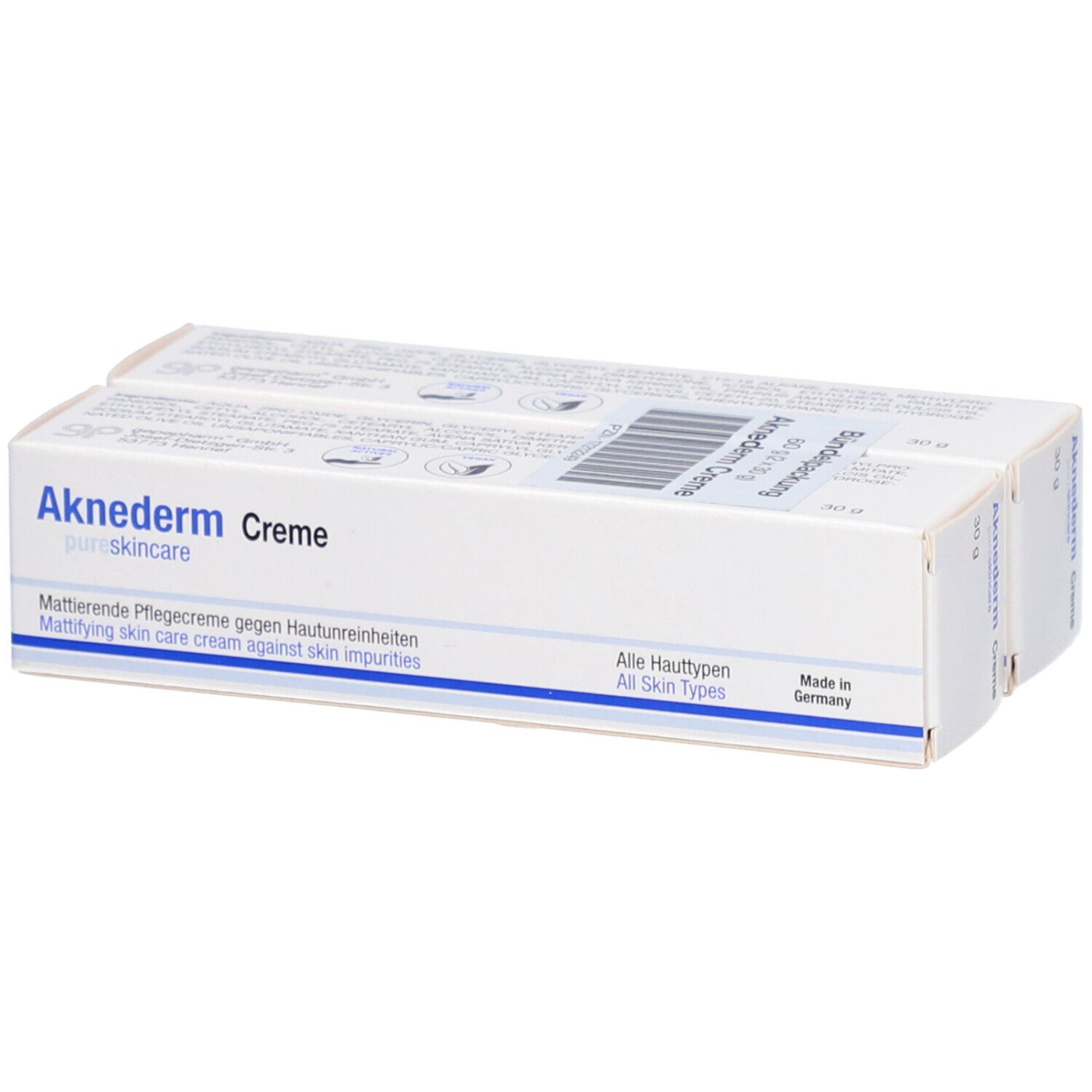 Aknederm Creme 2x30 g