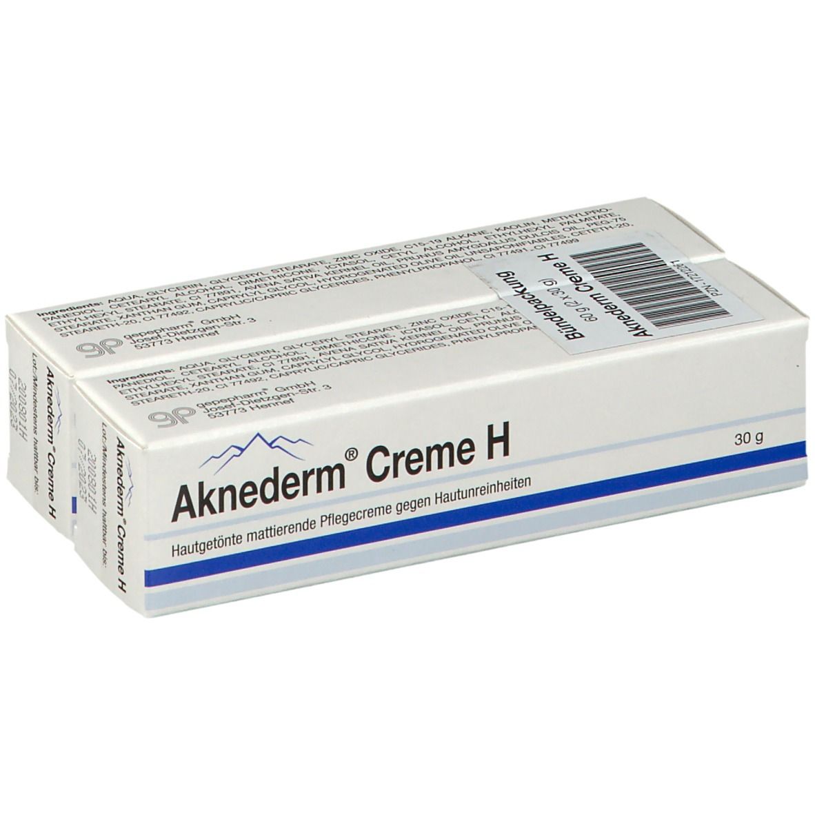 Aknederm Creme H 2x30 g