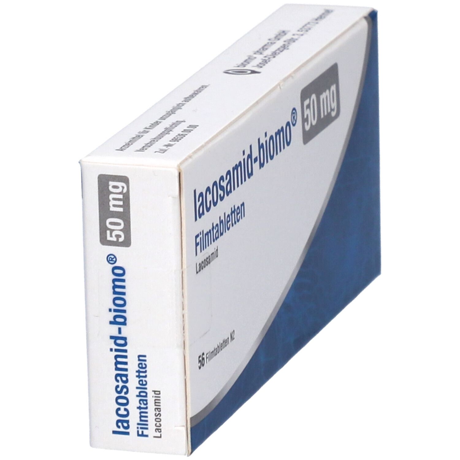 LACOSAMID-biomo 50 mg Filmtabletten 126 St