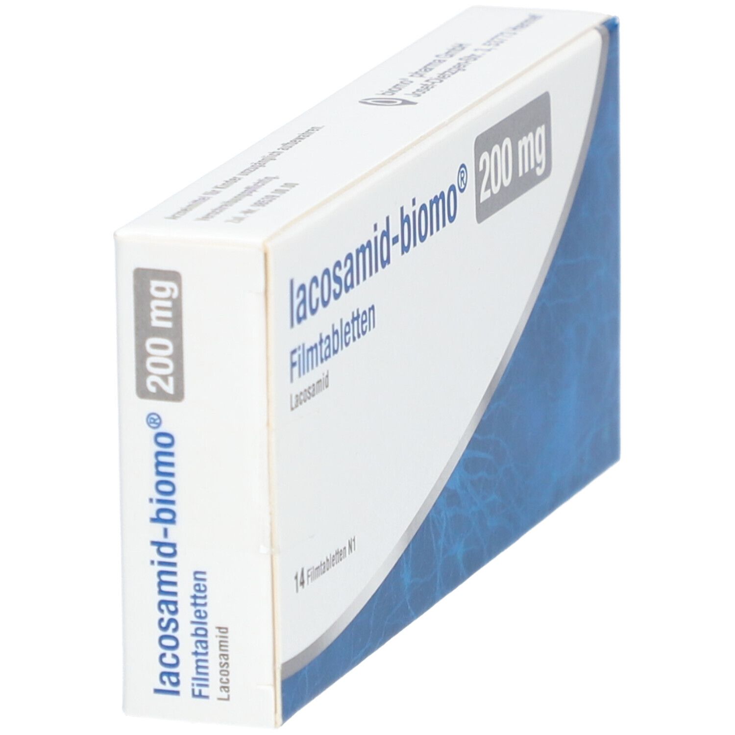 LACOSAMID-biomo 50 mg Filmtabletten 14 St