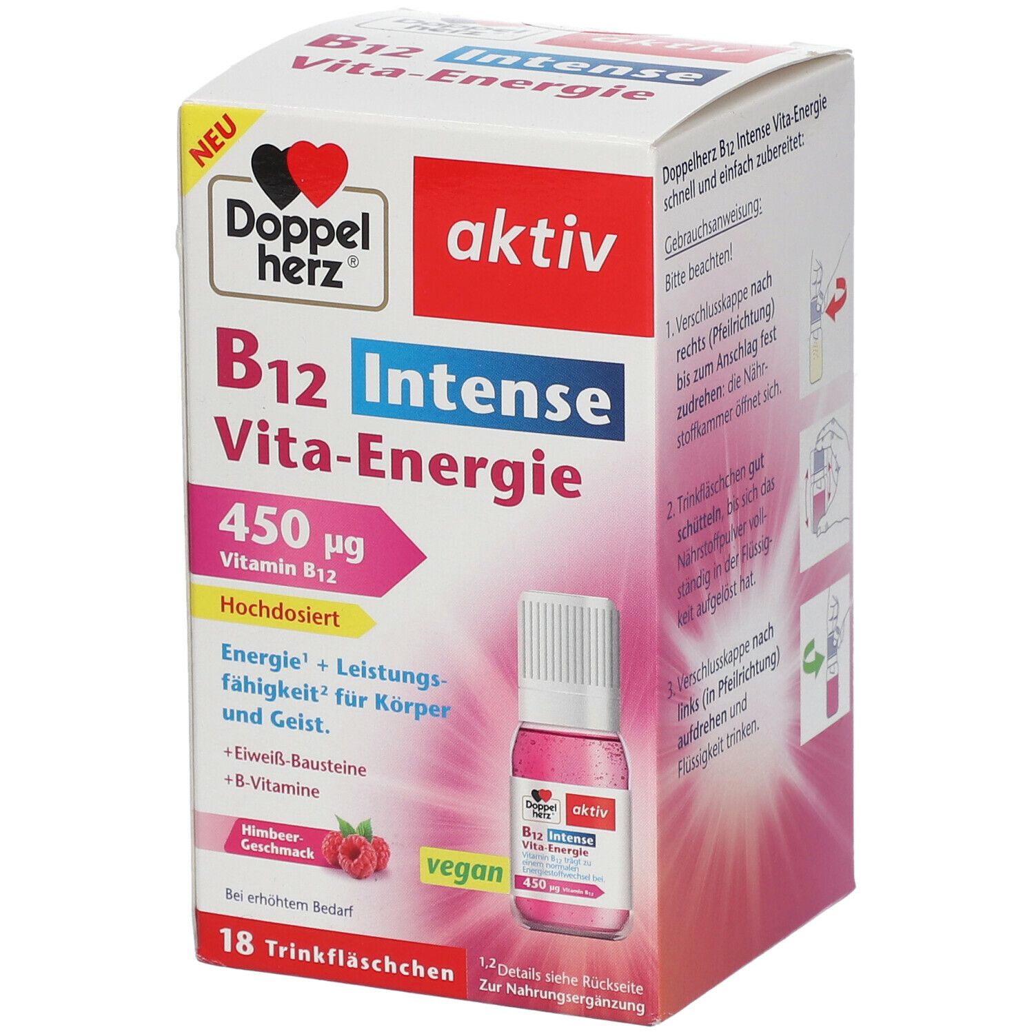 Doppelherz® B12 Intense Vita-Energie 18 St - Shop-apotheke.com