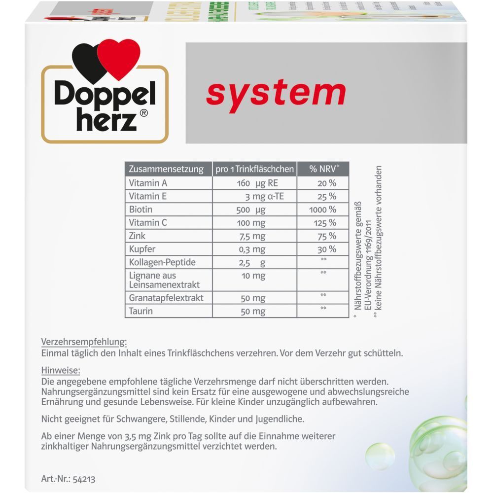 Doppelherz Kollagen Extra system Trinkampullen 30 St