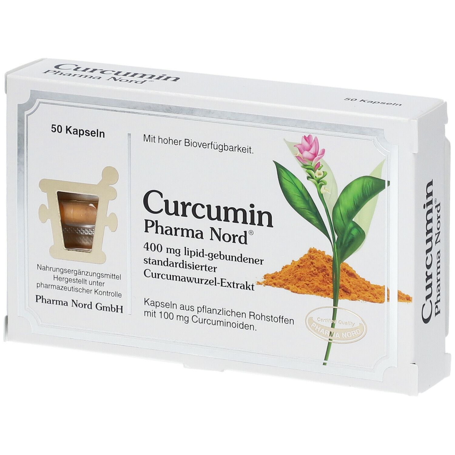 Curcumin Pharma Nord Kapseln 50 St