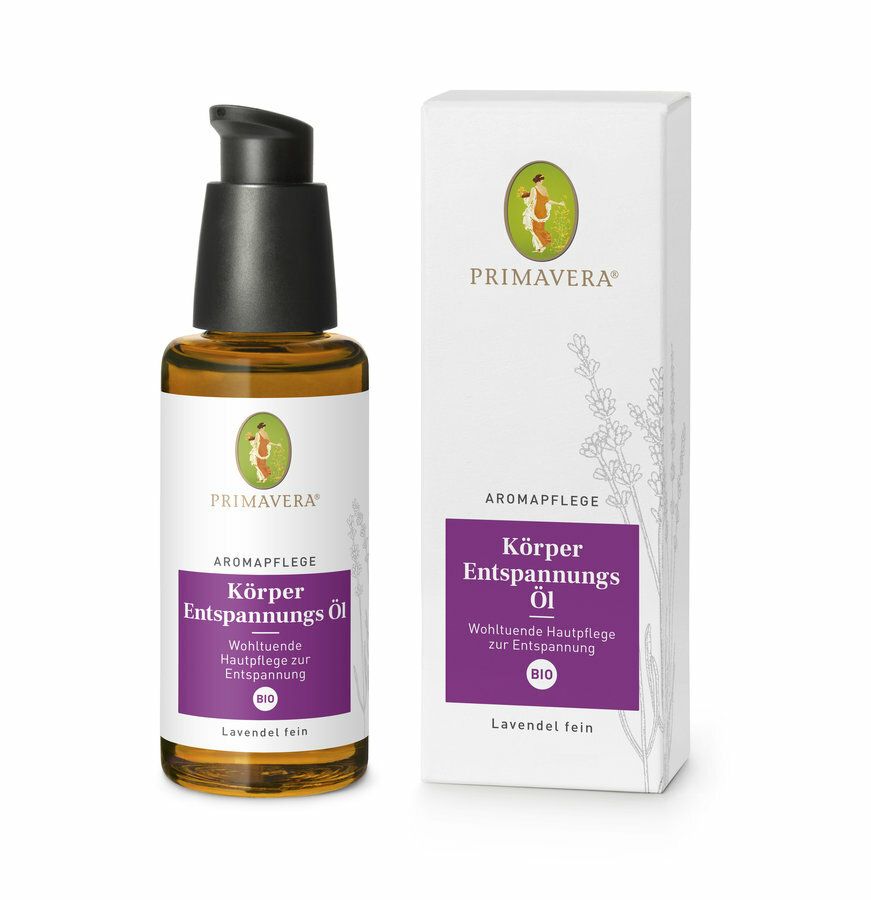 Primavera® Aromapflege Körper Entspannungs Öl BIO