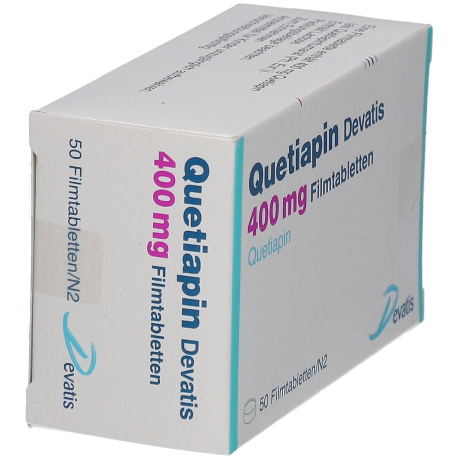 QUETIAPIN Devatis 400 mg Filmtabletten
