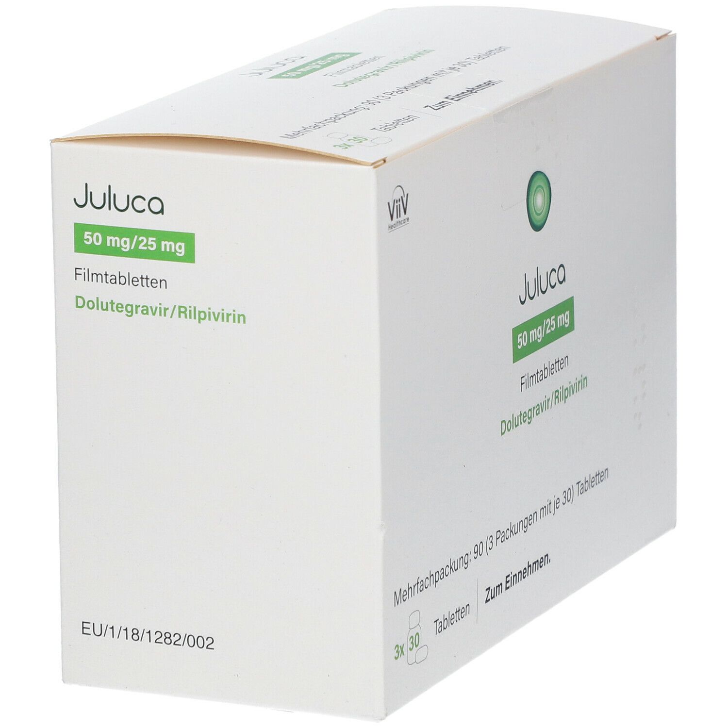 JULUCA 50 mg/25 mg Filmtabletten