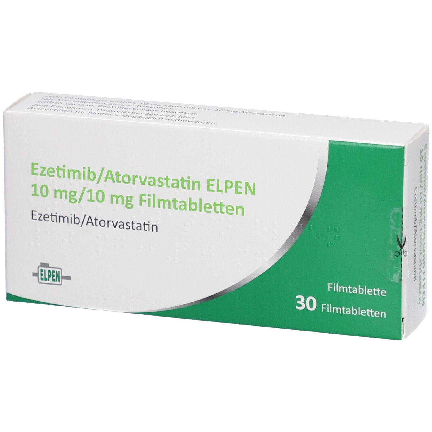 EZETIMIB/Atorvastatin ELPEN 10 mg/10 mg Filmtabl.
