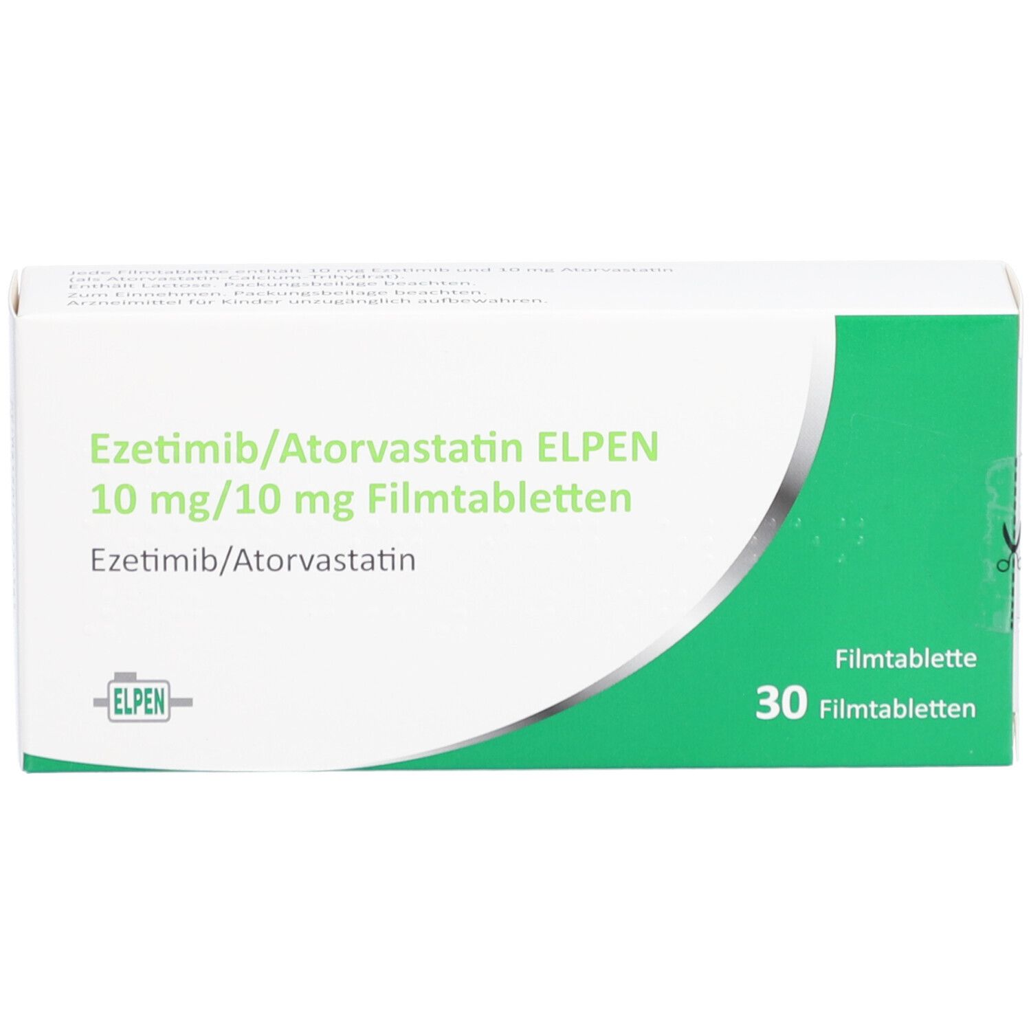 EZETIMIB/Atorvastatin ELPEN 10 mg/10 mg Filmtabl.