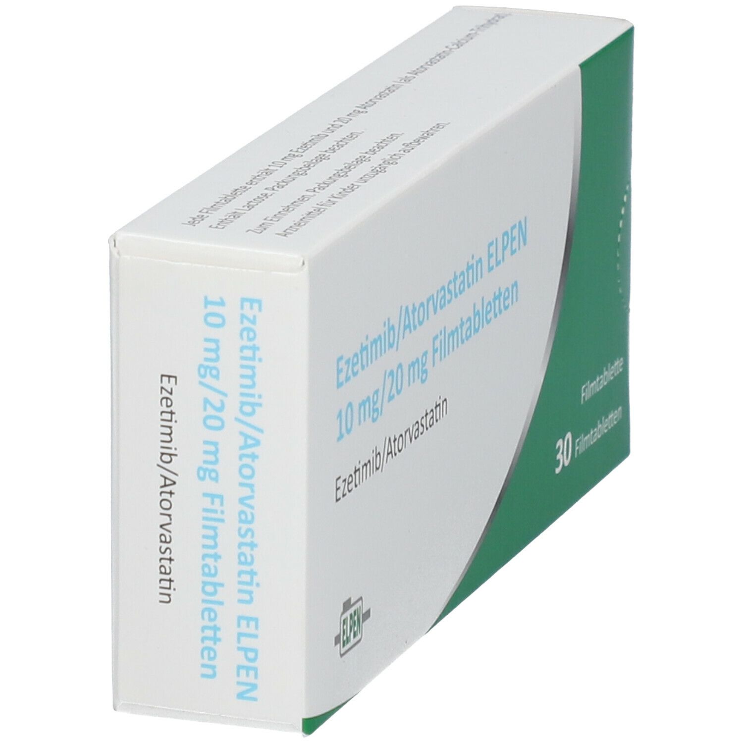 EZETIMIB/Atorvastatin Elpen 10 mg/20 mg Filmtabl. 30 St Filmtabletten