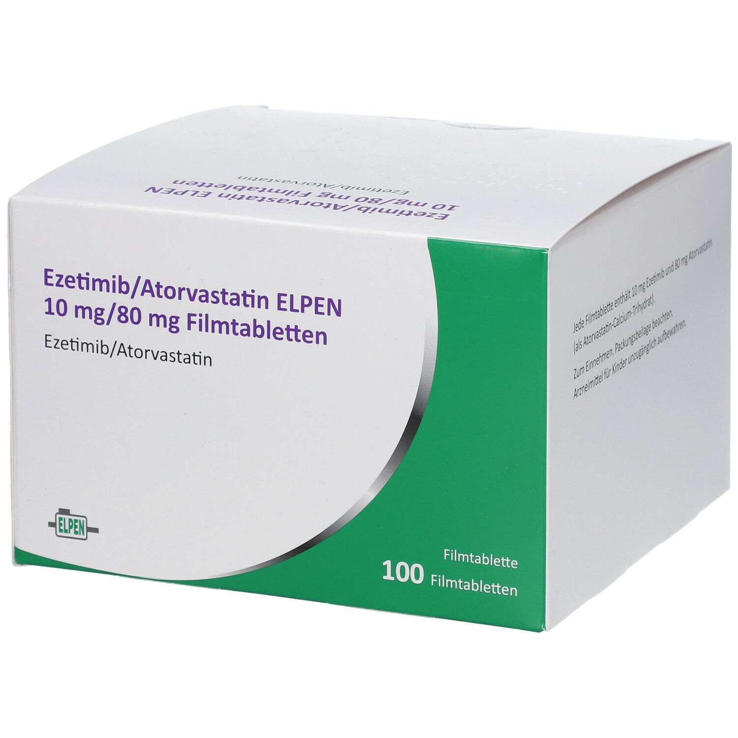 EZETIMIB/Atorvastatin ELPEN 10 mg/80 mg Filmtabl.