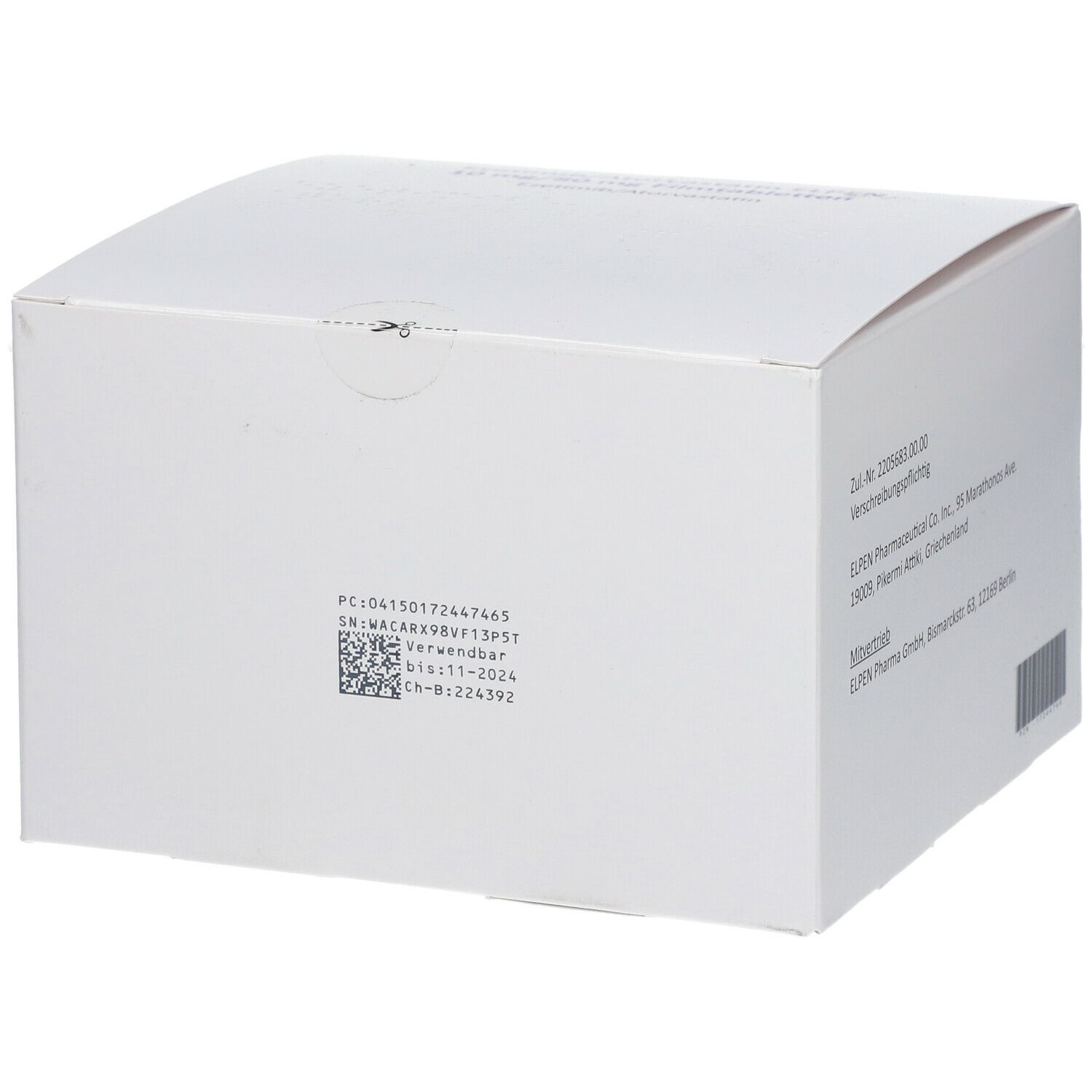 EZETIMIB/Atorvastatin ELPEN 10 mg/80 mg Filmtabl.