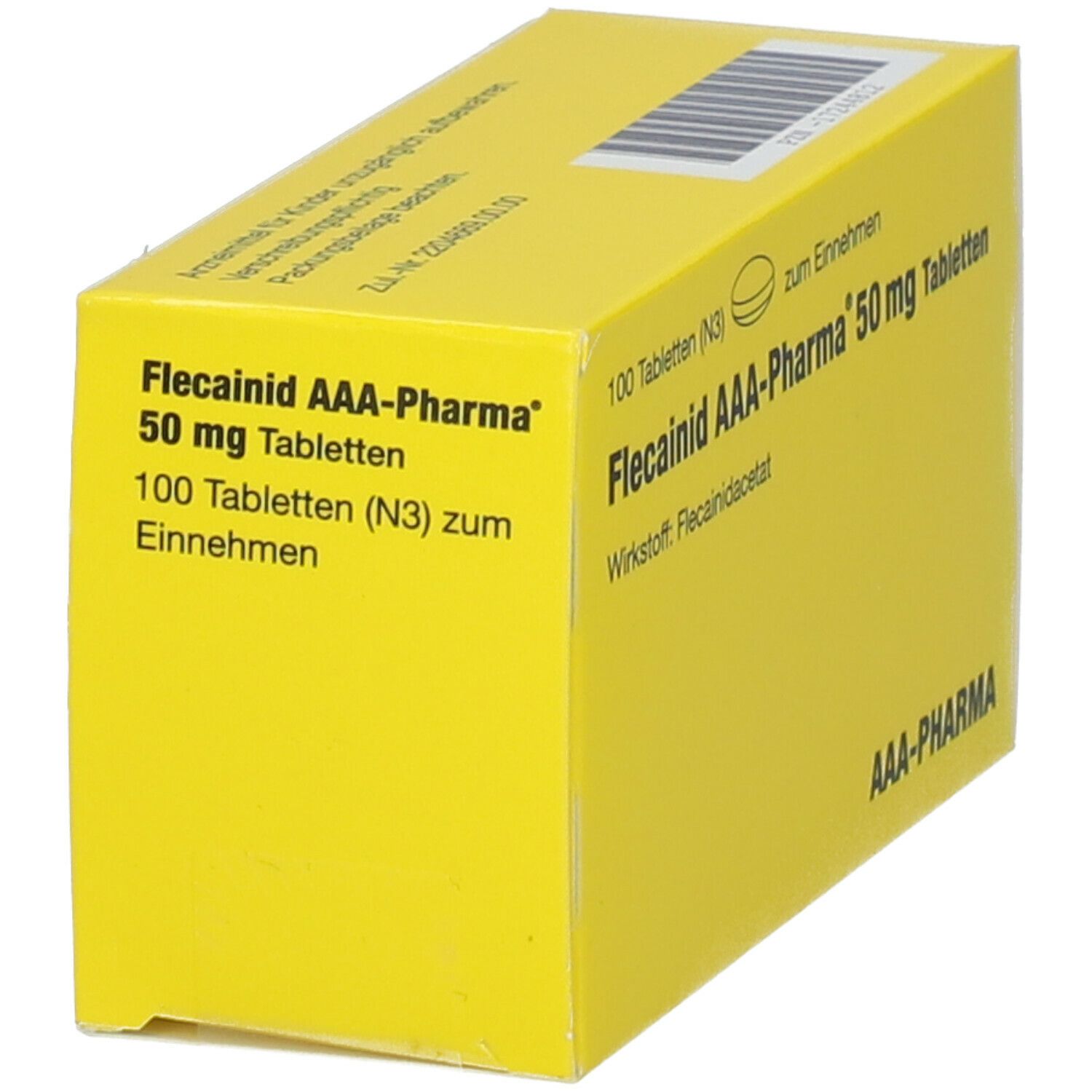 Flecainid AAA-Pharma 50 mg Tabletten 100 St