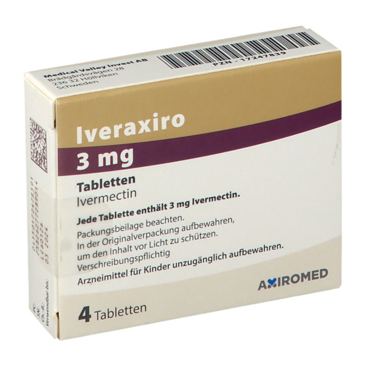 Iveraxiro 3 mg