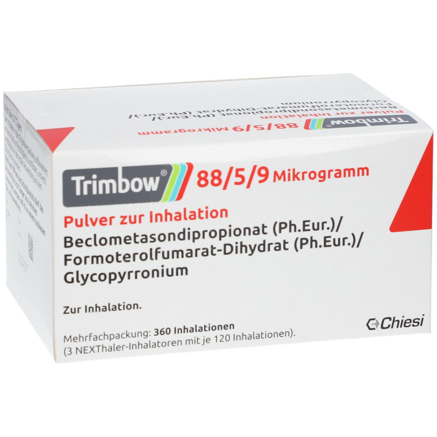Trimbow® 88/5/9 µg 3 St mit dem E-Rezept kaufen - SHOP APOTHEKE