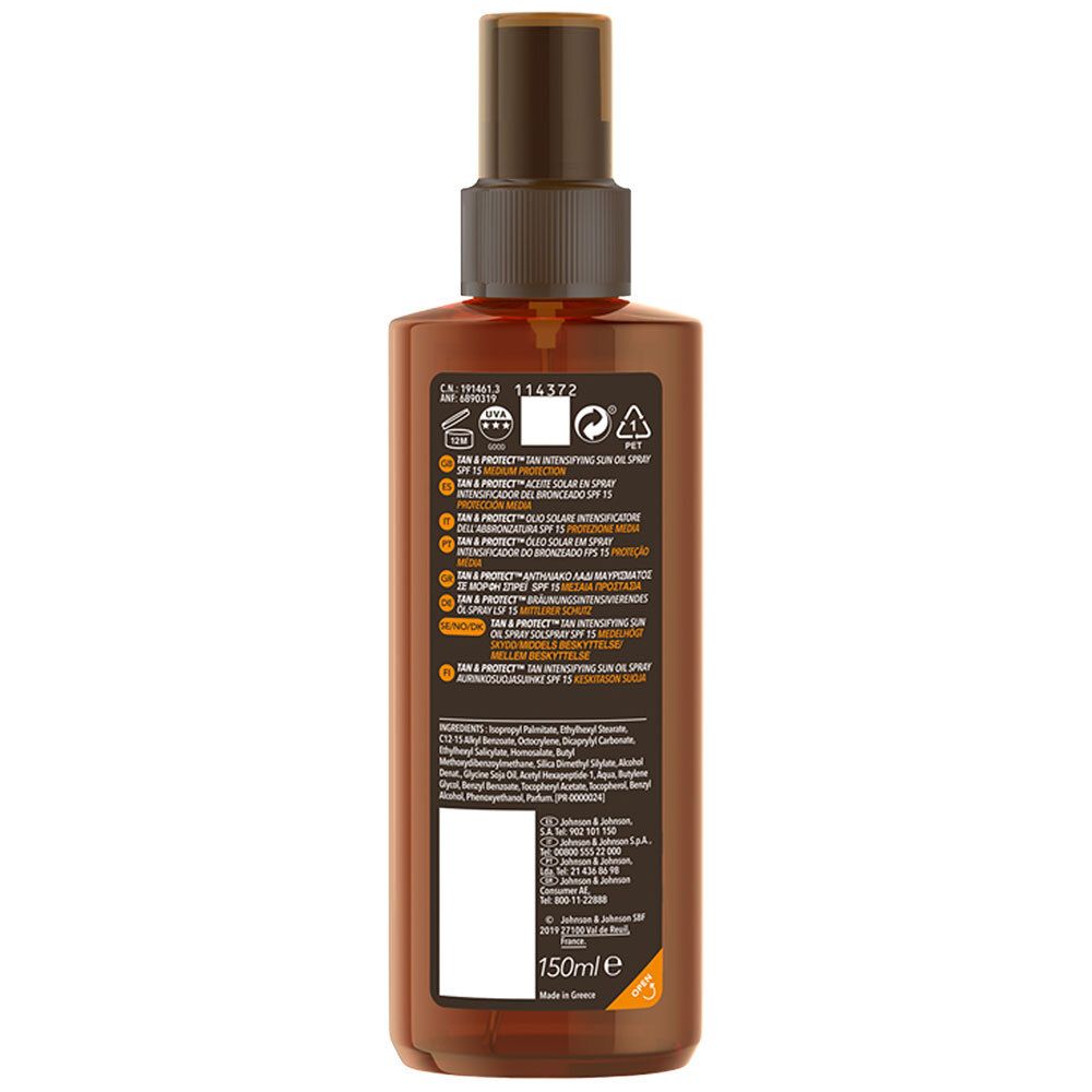 PIZ BUIN® TAN & PROTECT Oil Spray LSF 15